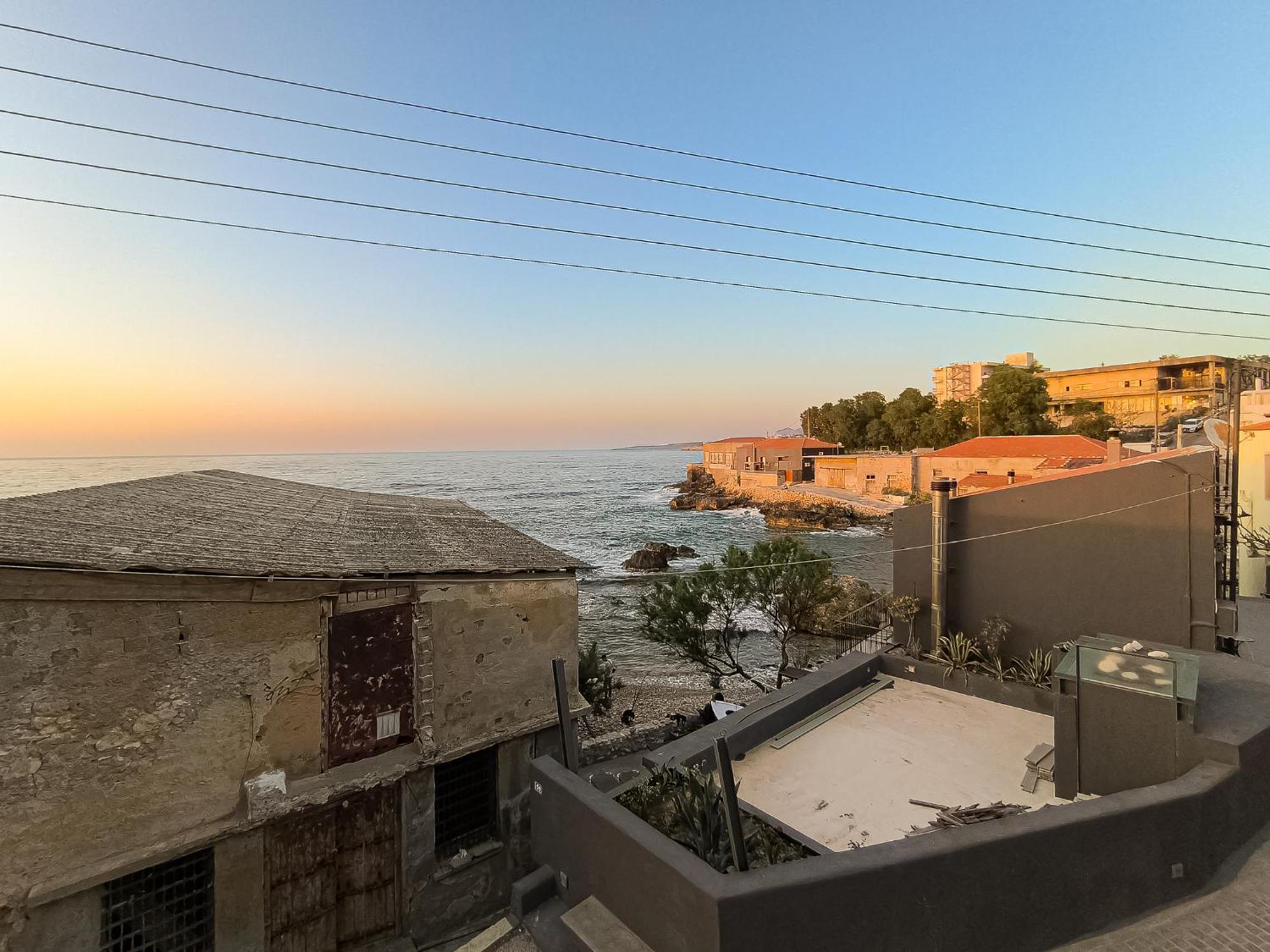 Charming Old Tannery House With Spacious Veranda And Stunning Sea View! Chania  Luaran gambar