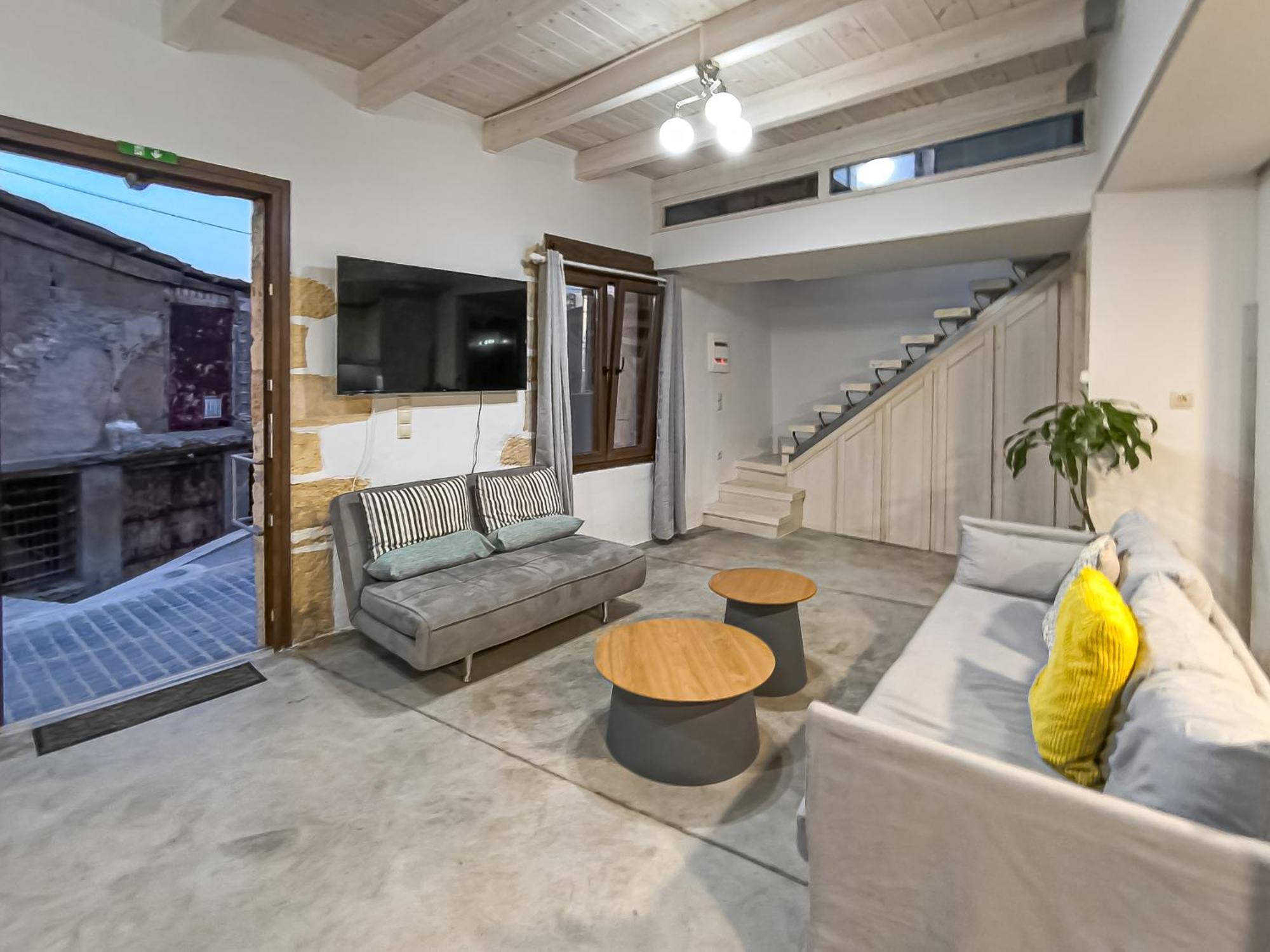 Charming Old Tannery House With Spacious Veranda And Stunning Sea View! Chania  Luaran gambar