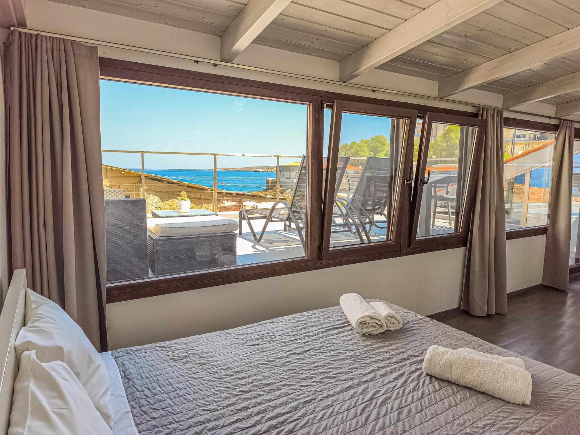 Charming Old Tannery House With Spacious Veranda And Stunning Sea View! Chania  Luaran gambar