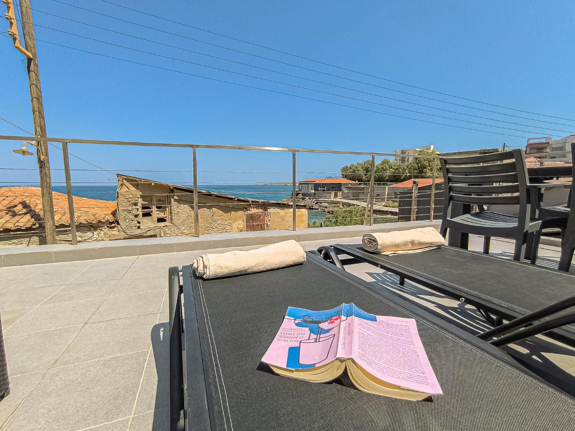 Charming Old Tannery House With Spacious Veranda And Stunning Sea View! Chania  Luaran gambar