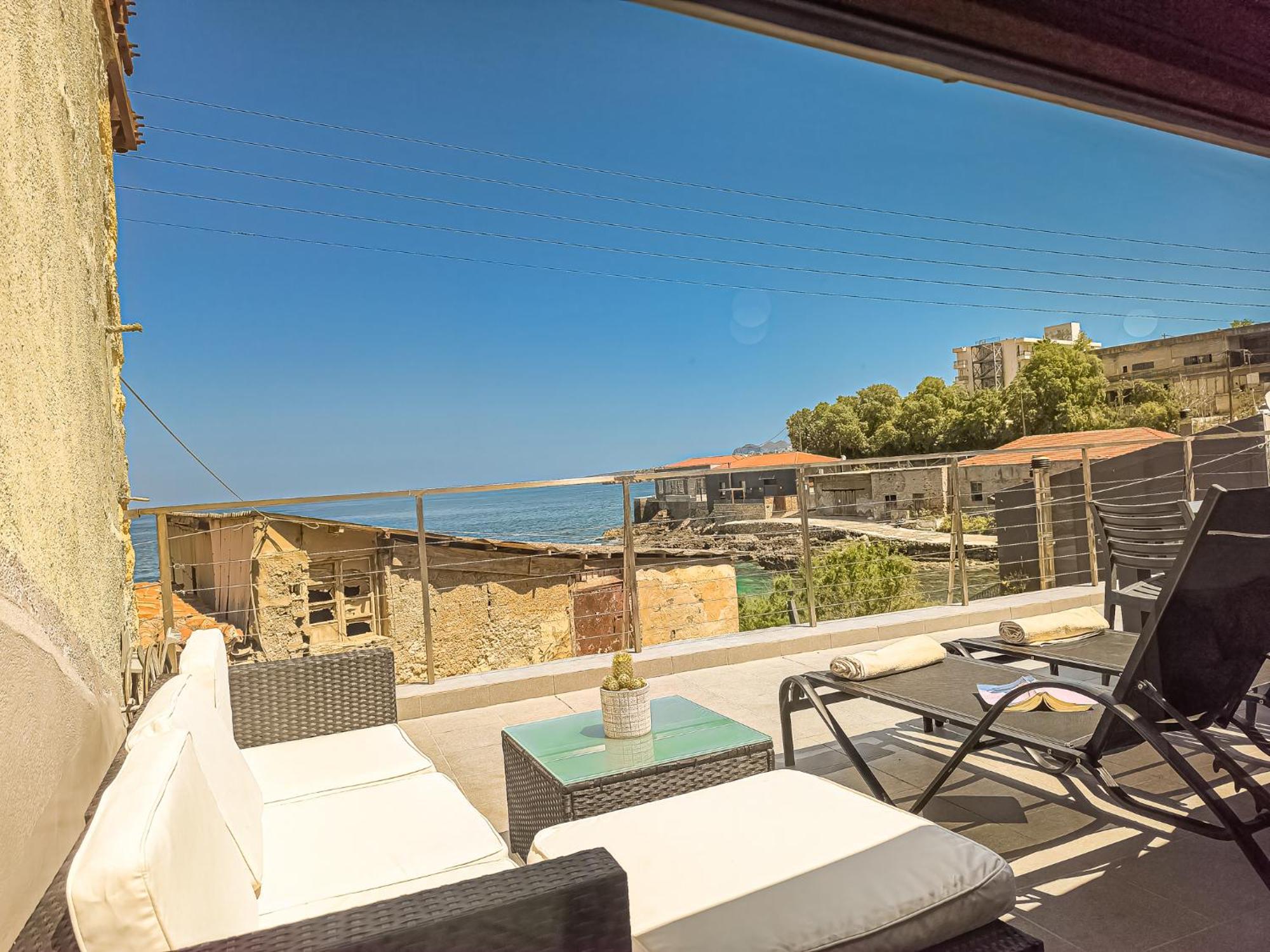 Charming Old Tannery House With Spacious Veranda And Stunning Sea View! Chania  Luaran gambar