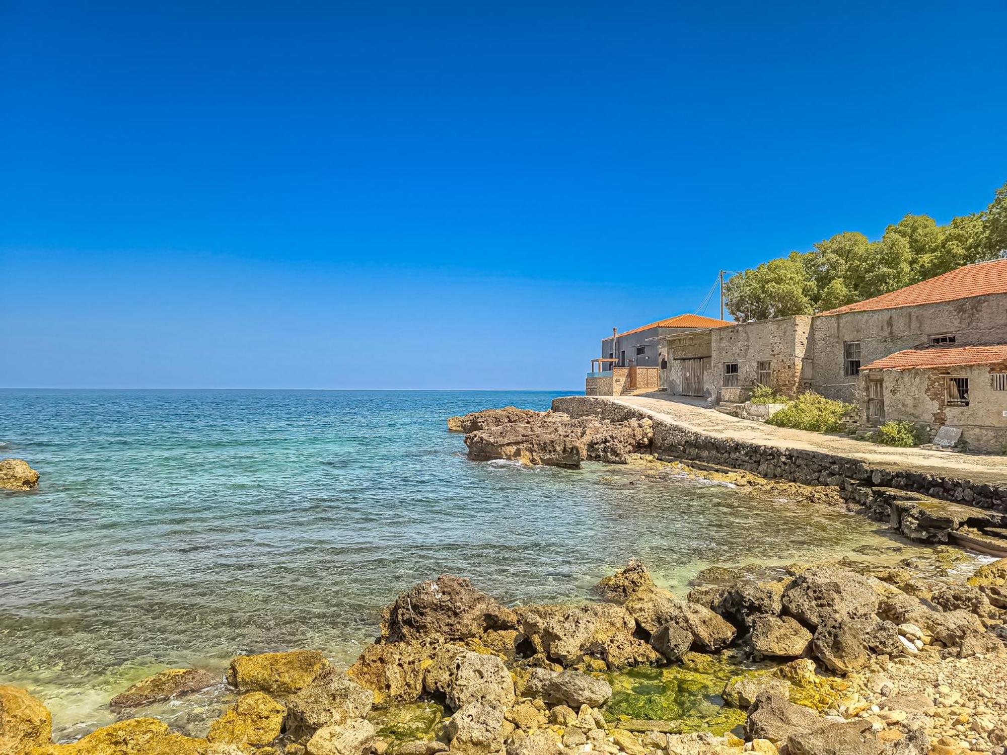 Charming Old Tannery House With Spacious Veranda And Stunning Sea View! Chania  Luaran gambar