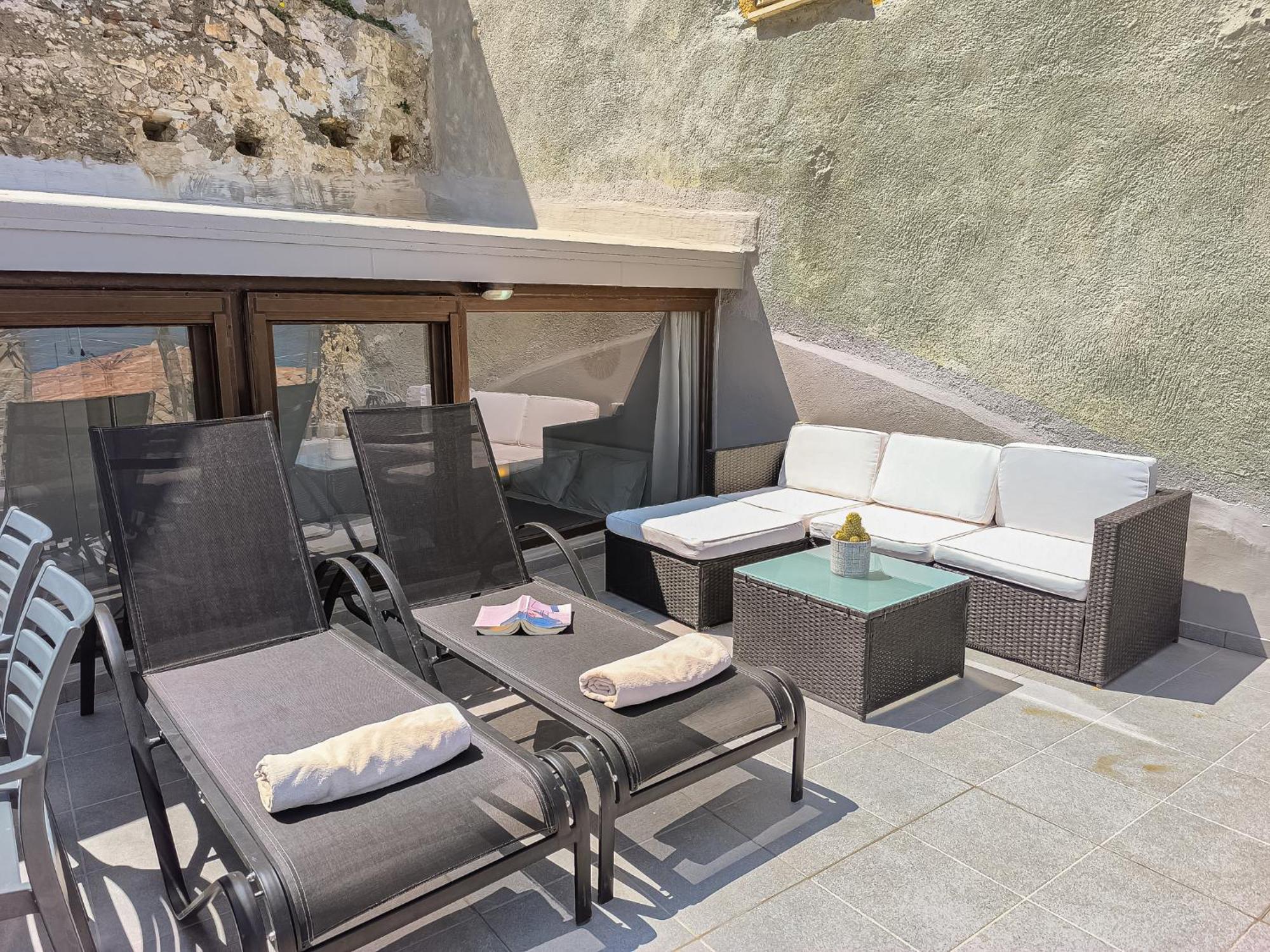 Charming Old Tannery House With Spacious Veranda And Stunning Sea View! Chania  Luaran gambar